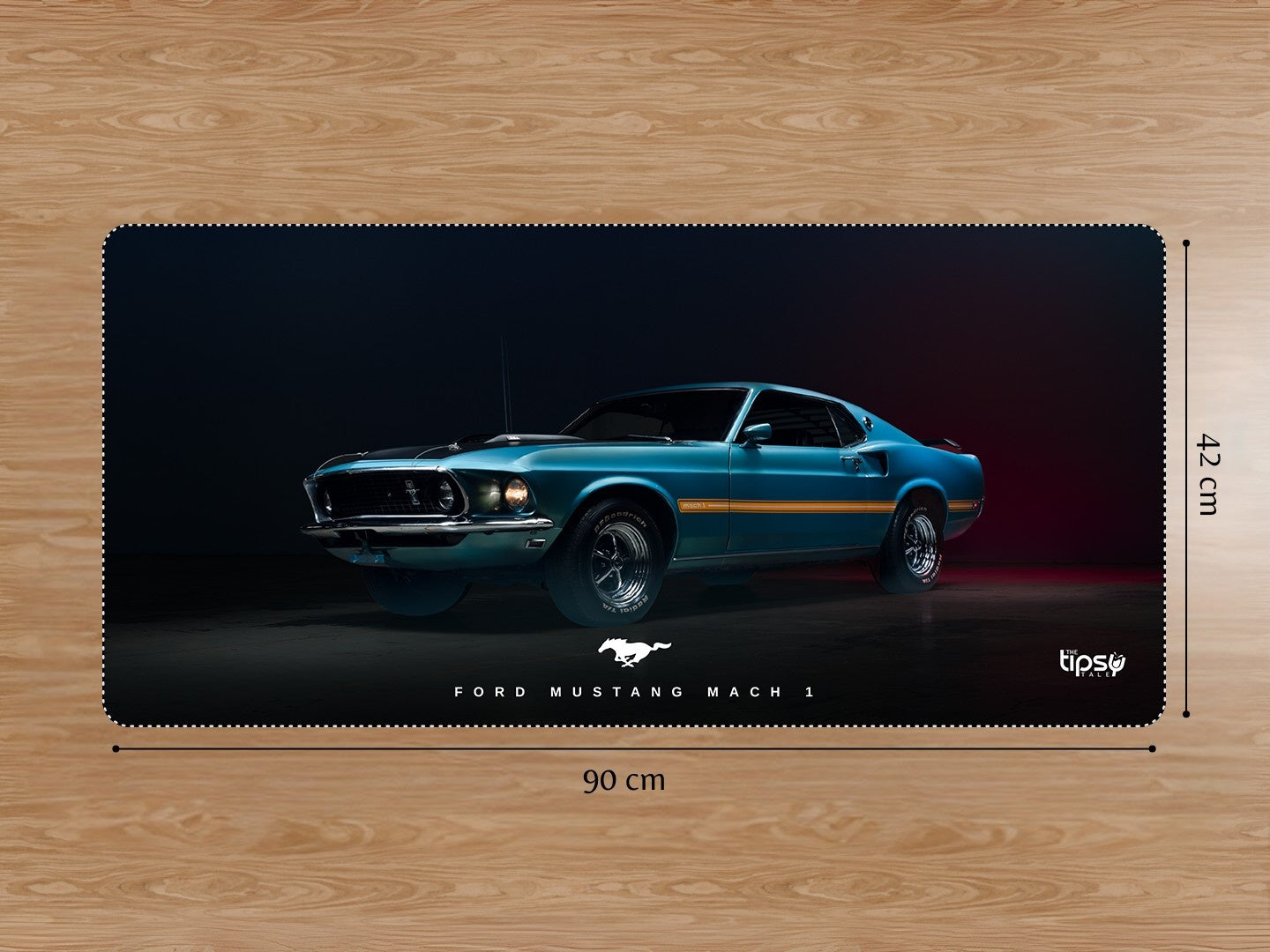 "FORD MUSTANG MACH 1" Gaming Mousepad Elevate Your Gaming Experience