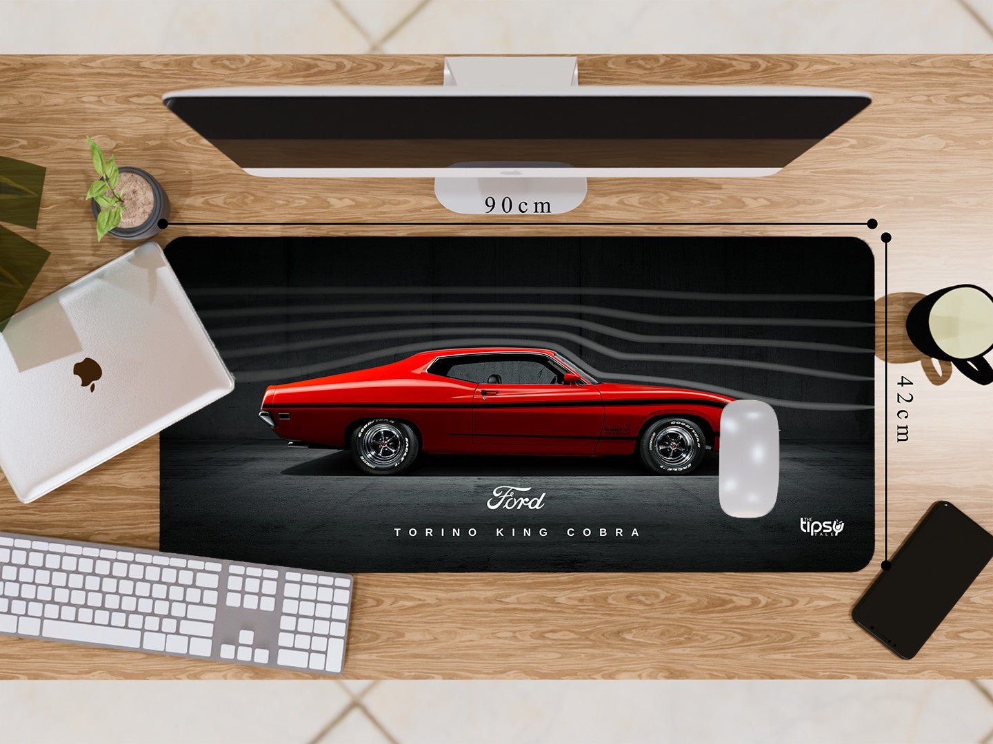 "1970 Ford Torino King Cobra" Gaming Mousepad Elevate Your Gaming Experience