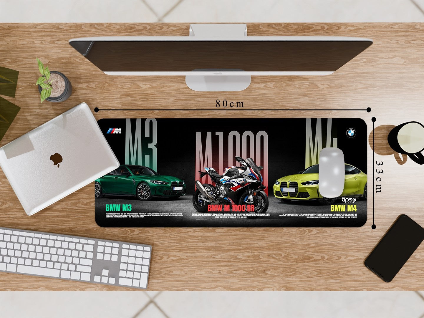 "BMW M SERIES" Gaming Mousepad Elevate Your Gaming Experience