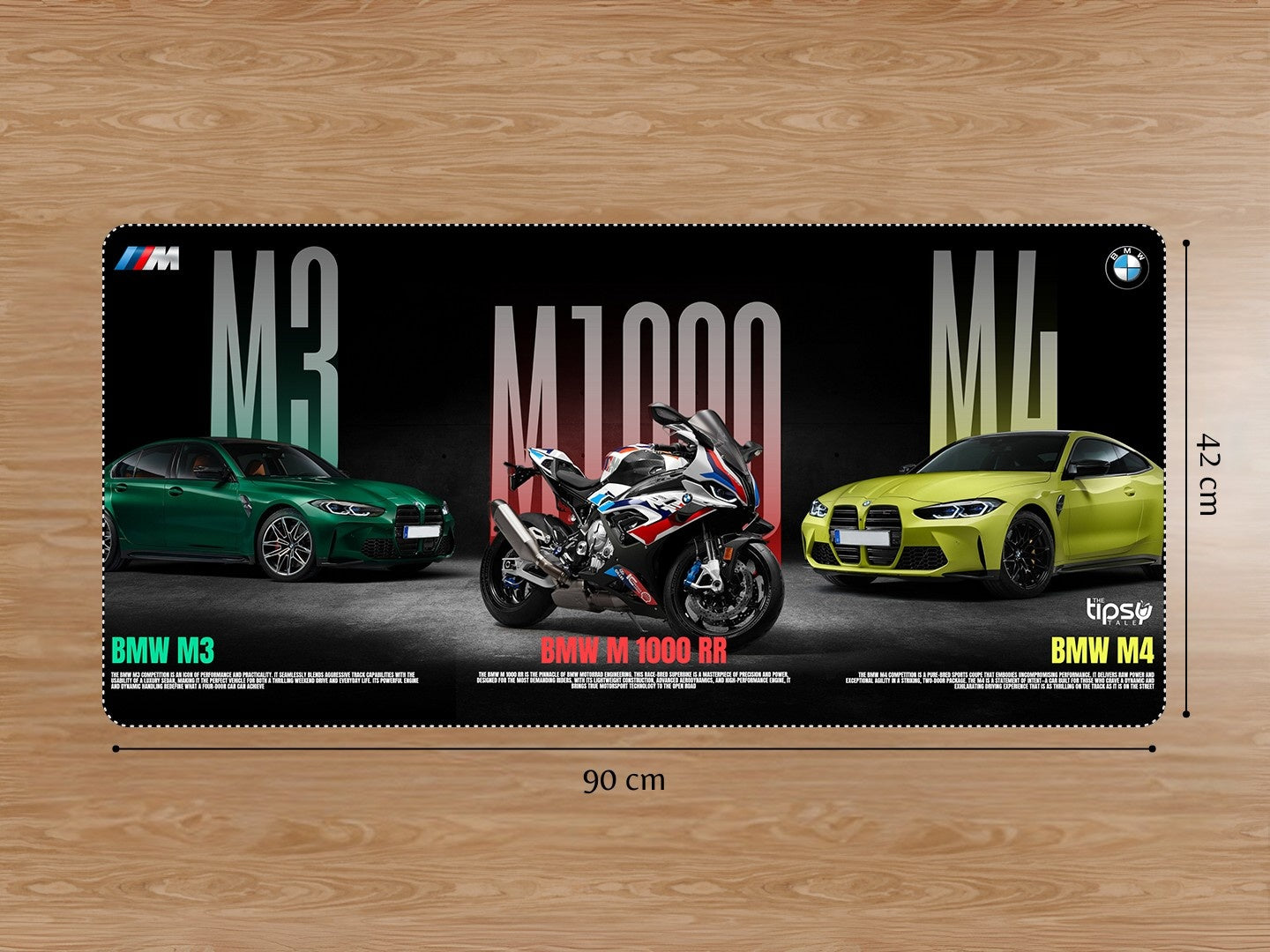 "BMW M SERIES" Gaming Mousepad Elevate Your Gaming Experience