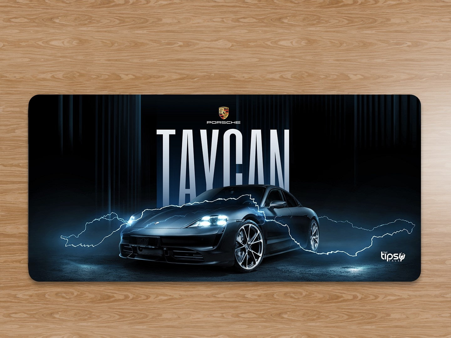 "TAYCAN - PORSCHE" Gaming Mousepad Elevate Your Gaming Experience