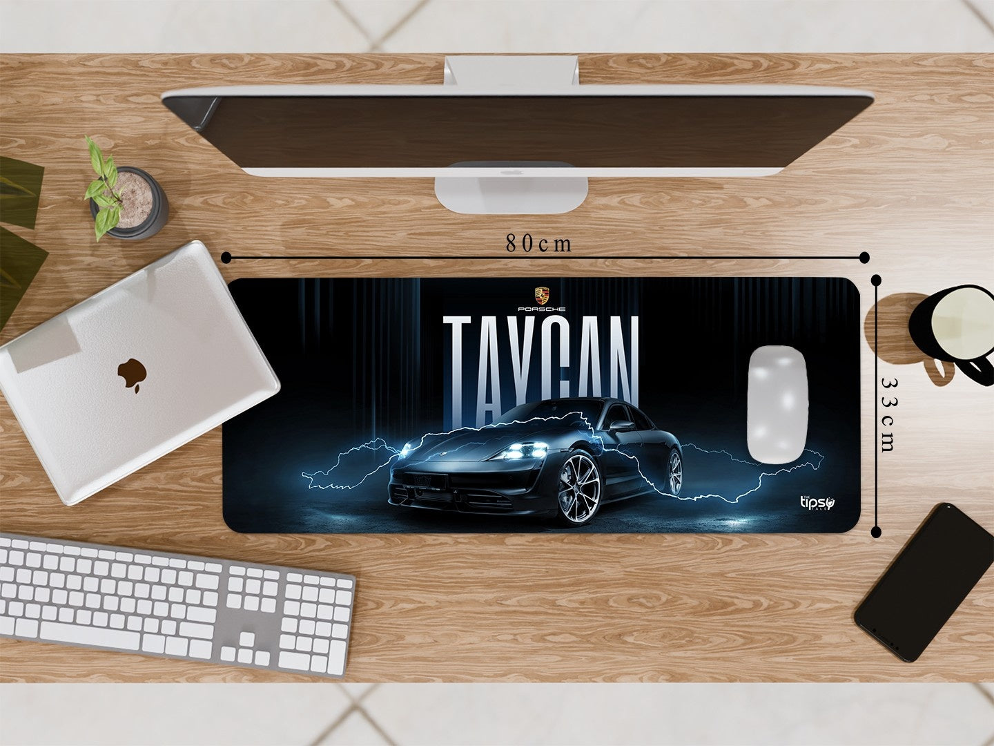 "TAYCAN - PORSCHE" Gaming Mousepad Elevate Your Gaming Experience