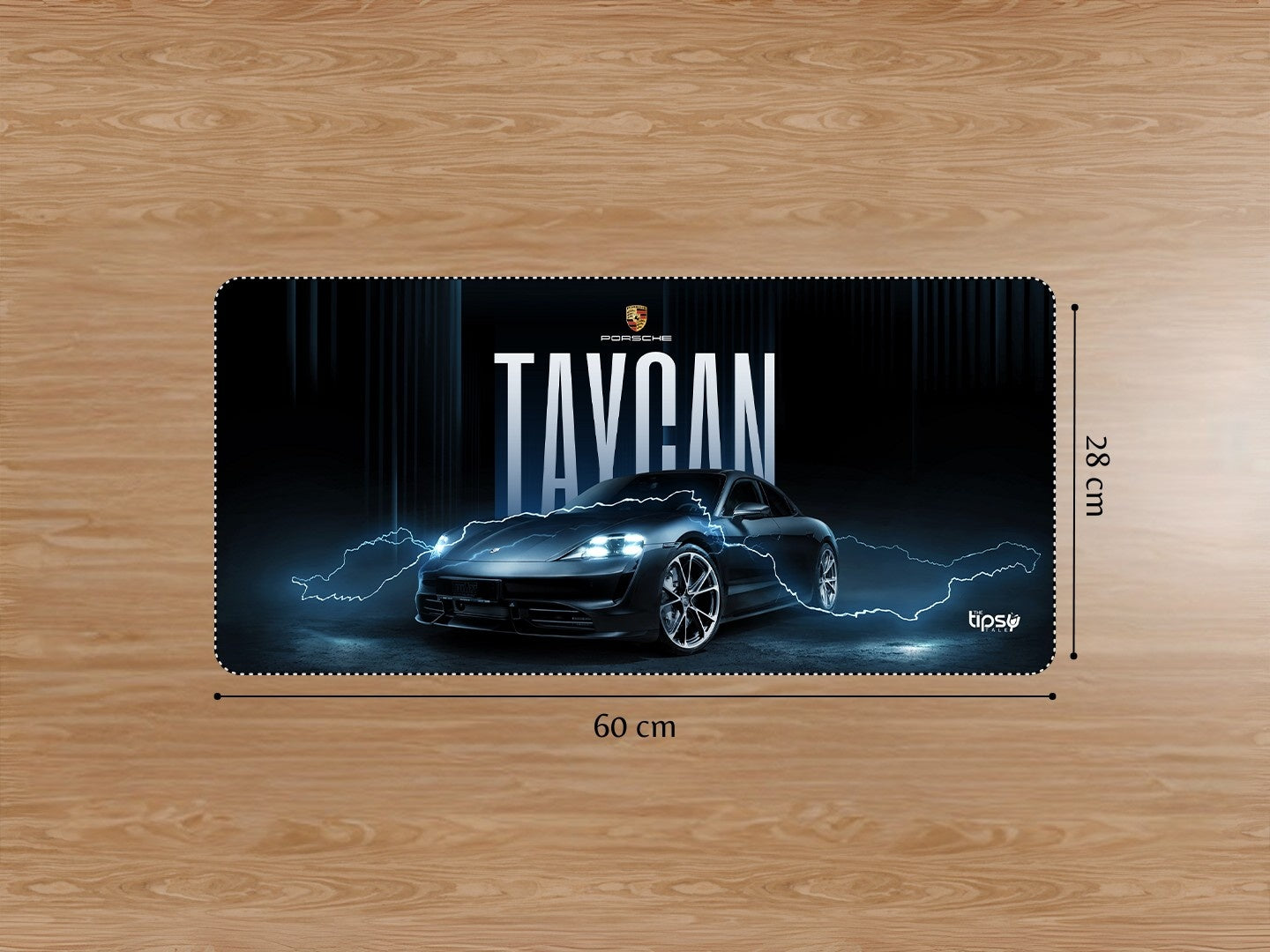 "TAYCAN - PORSCHE" Gaming Mousepad Elevate Your Gaming Experience