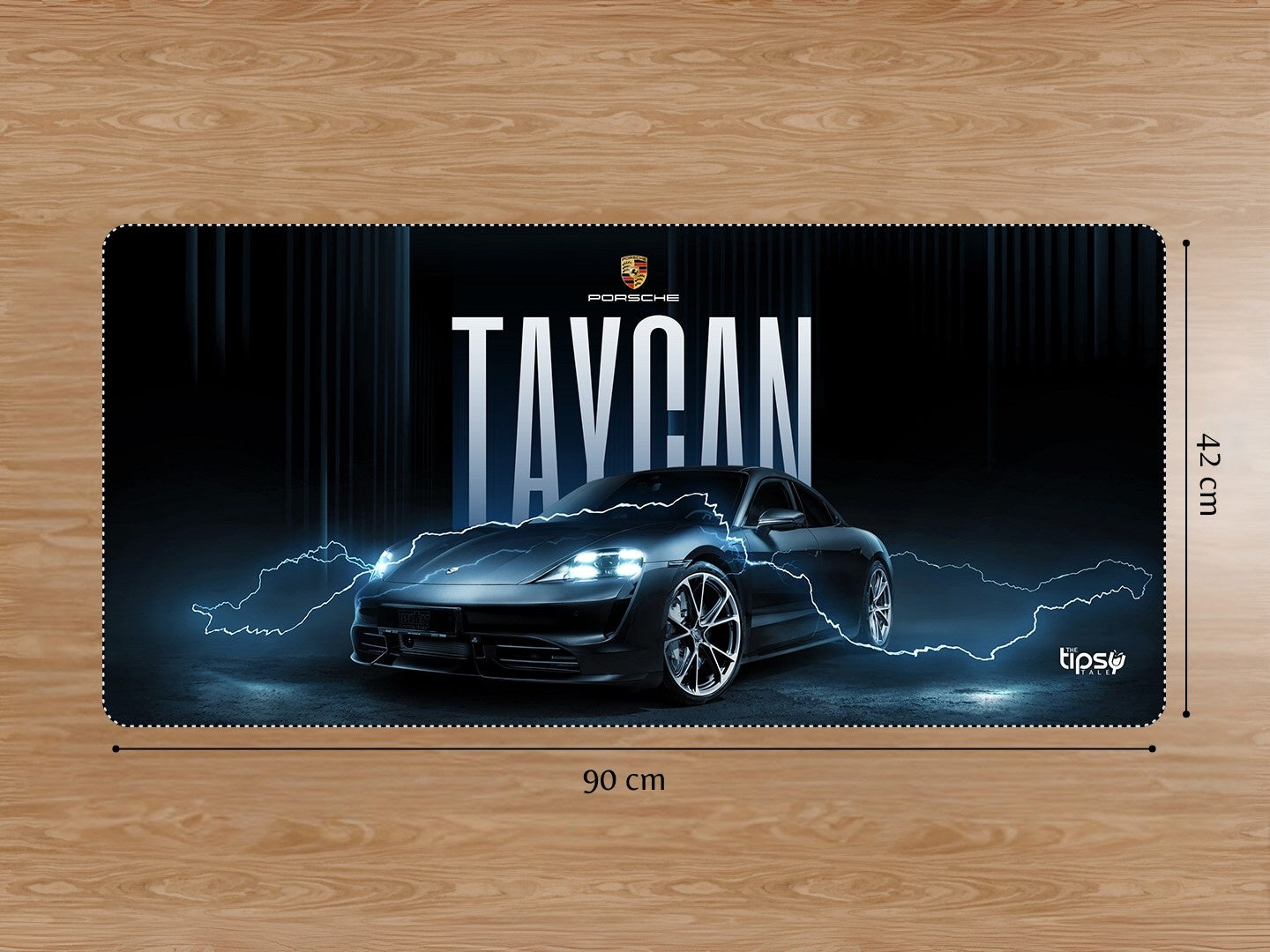 "TAYCAN - PORSCHE" Gaming Mousepad Elevate Your Gaming Experience