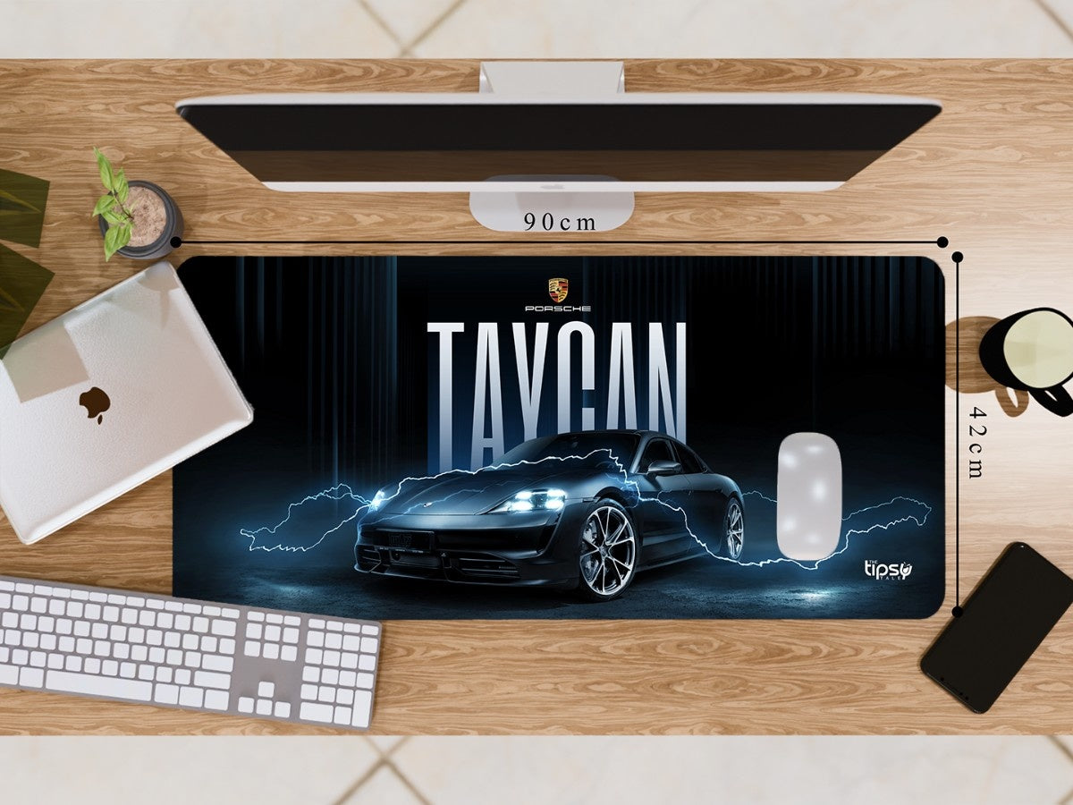 "TAYCAN - PORSCHE" Gaming Mousepad Elevate Your Gaming Experience