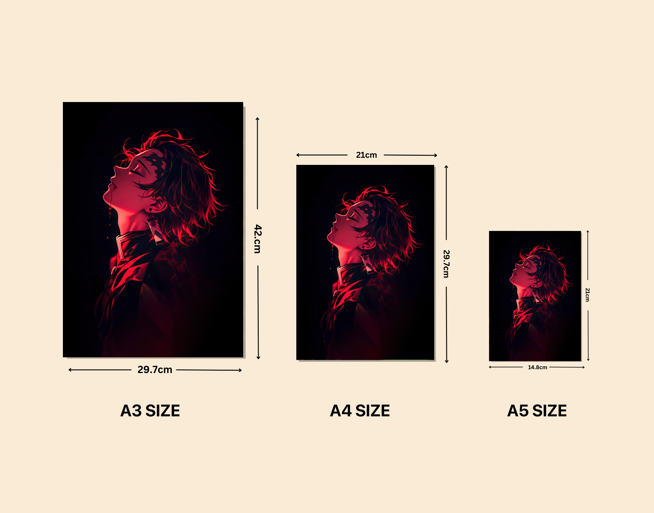"Metallic Vibe"- Shiny & Sturdy Metallic Poster Art That Pops & Sticks