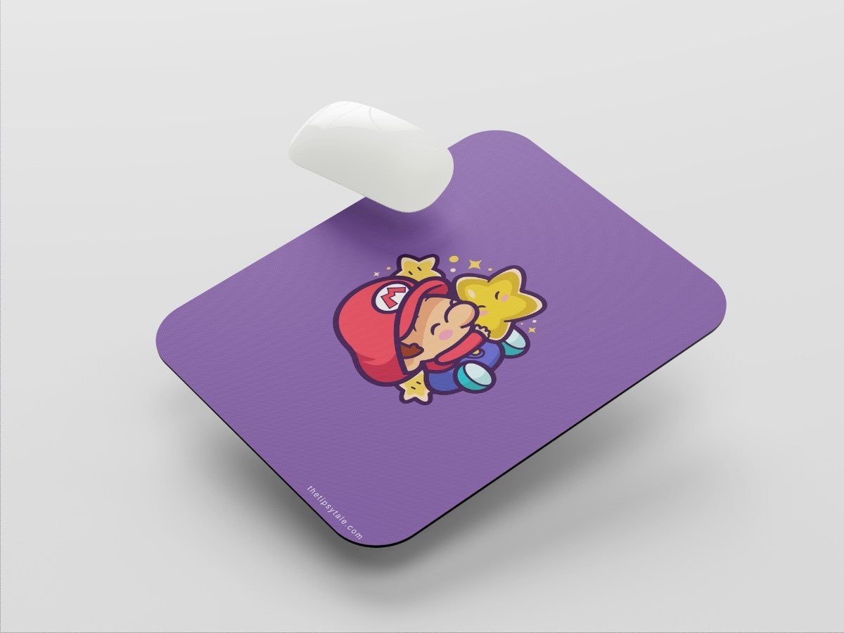 "Cute Mario- Gaming" Mousepad Enhance Your Workspace with Style