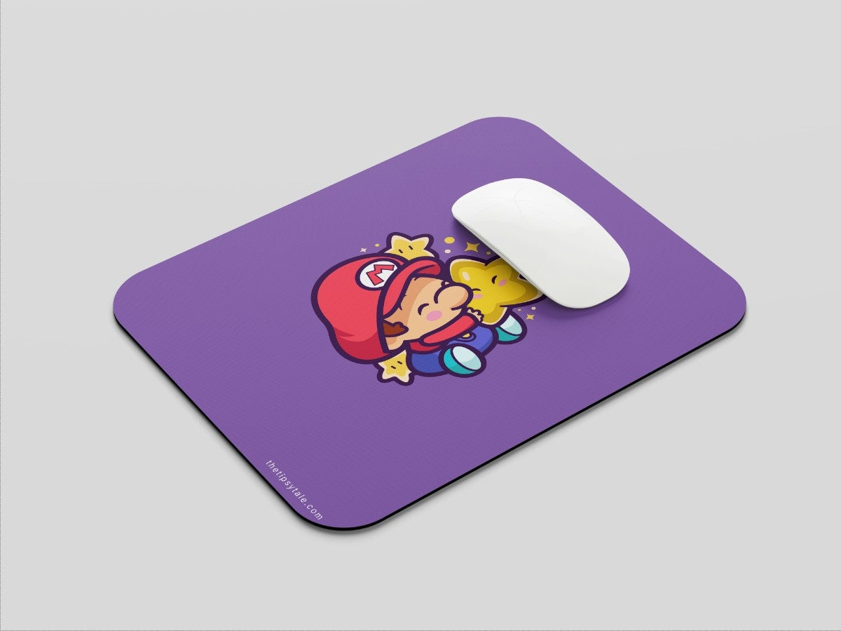 "Cute Mario- Gaming" Mousepad Enhance Your Workspace with Style