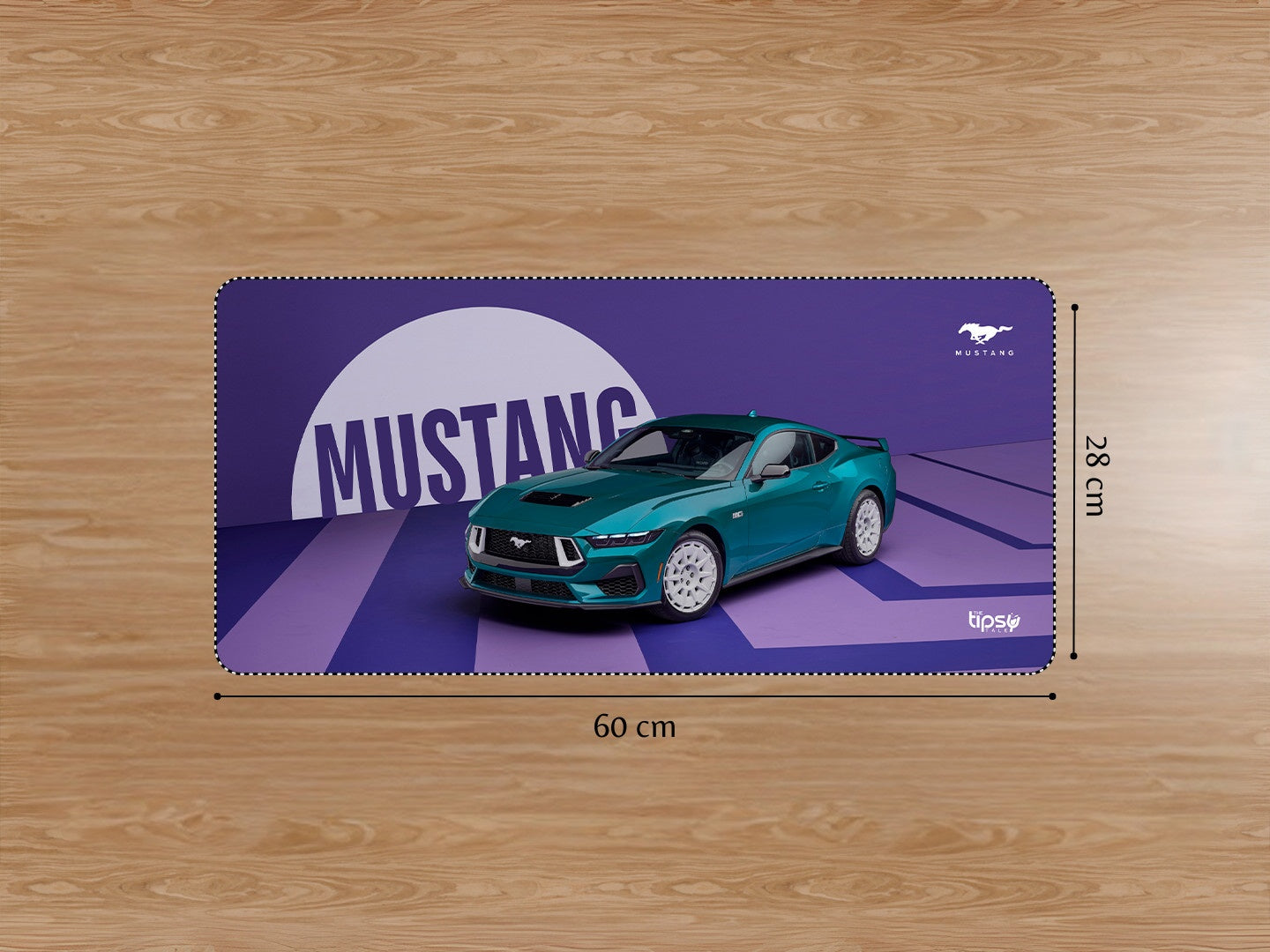 "MUSTANG" Gaming Mousepad Elevate Your Gaming Experience