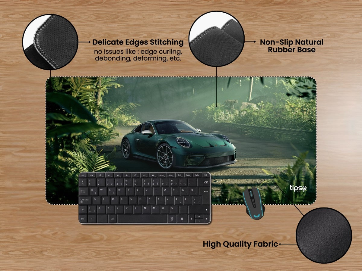 "PORSCHE-Nature Drive" Gaming Mousepad Elevate Your Gaming Experience