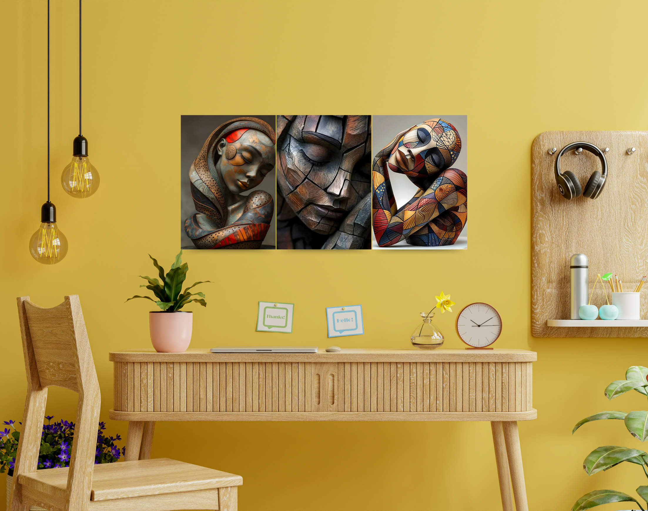 "Abstract Model- The Metal Body"- Shiny & Sturdy Metallic Poster Art That Pops & Sticks