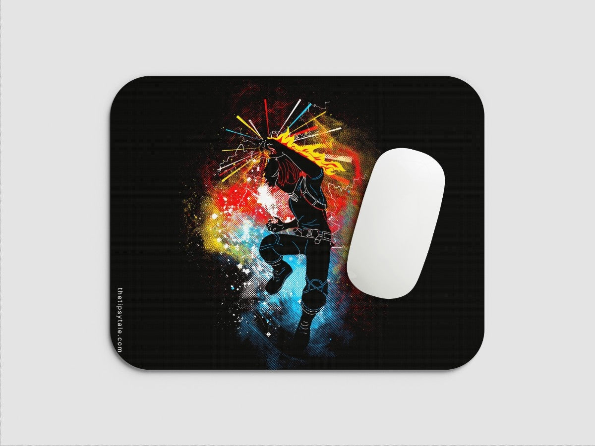 "Izuku Midoriya : My Hero Academia Anime " Mousepad Enhance Your Workspace with Style