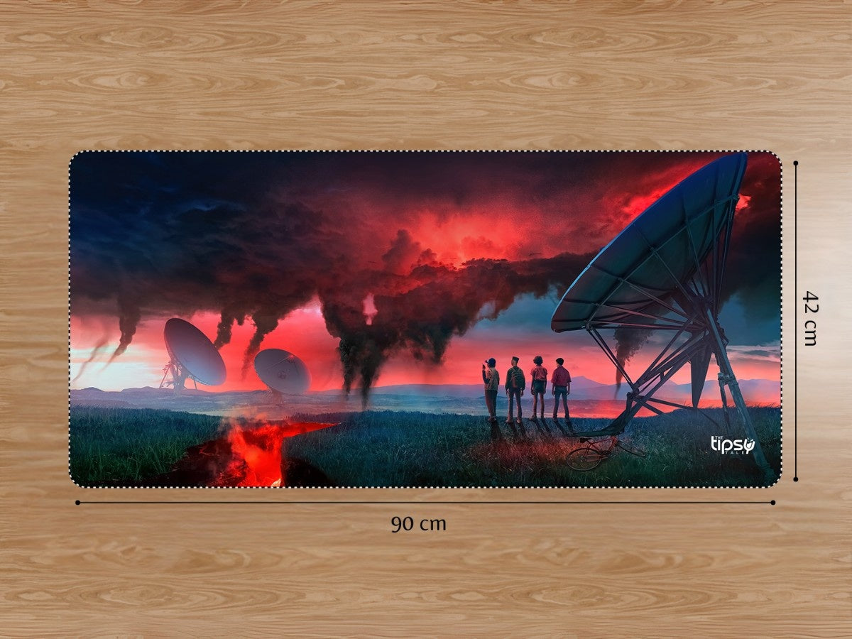 "STRANGER THINGS - THE CREW" Gaming Mousepad Elevate Your Gaming Experience