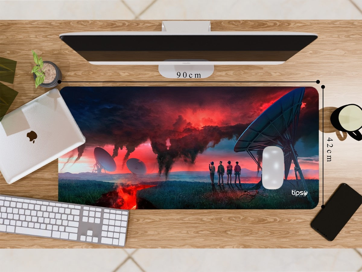 "STRANGER THINGS - THE CREW" Gaming Mousepad Elevate Your Gaming Experience