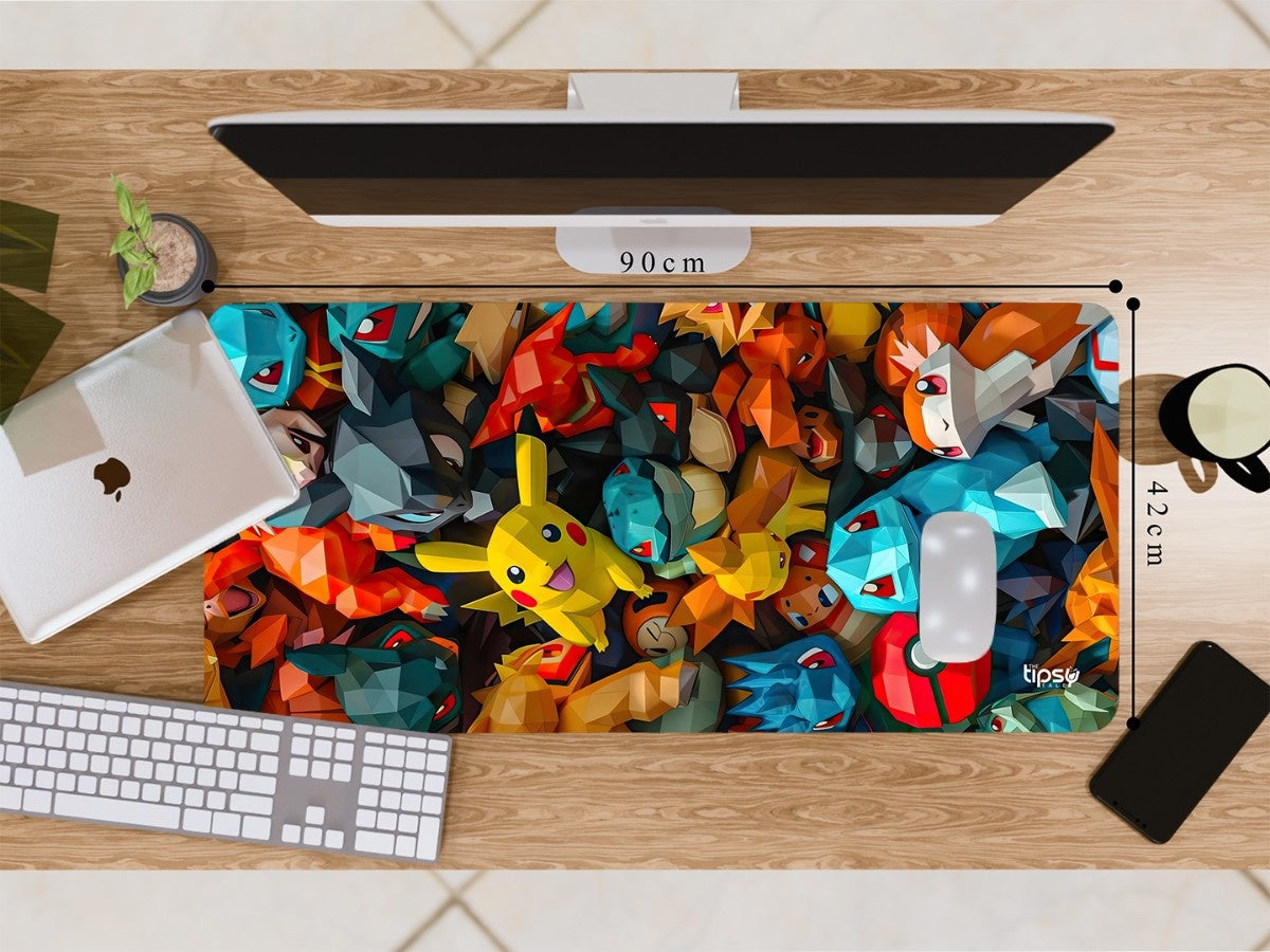 " POKEMON ABSTRACT ART" Gaming Mousepad Elevate Your Gaming Experience