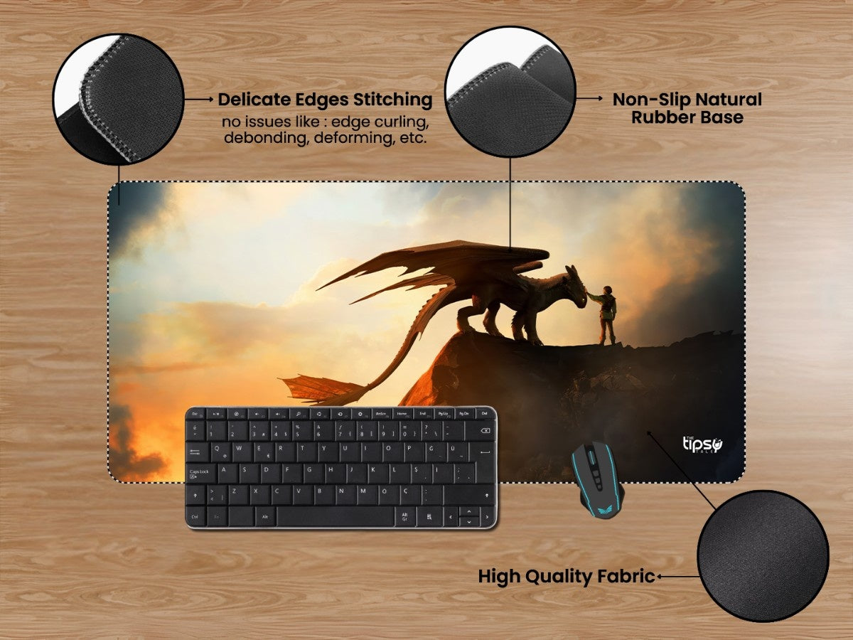 "HOW TO TRAIN YOUR DRAGON" Gaming Mousepad Elevate Your Gaming Experience