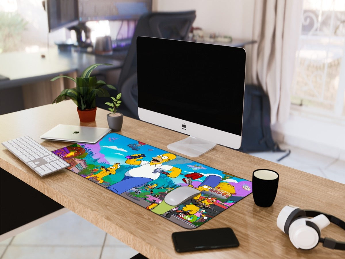 "SIMPSONS X FORTNITE " Gaming Mousepad Elevate Your Gaming Experience