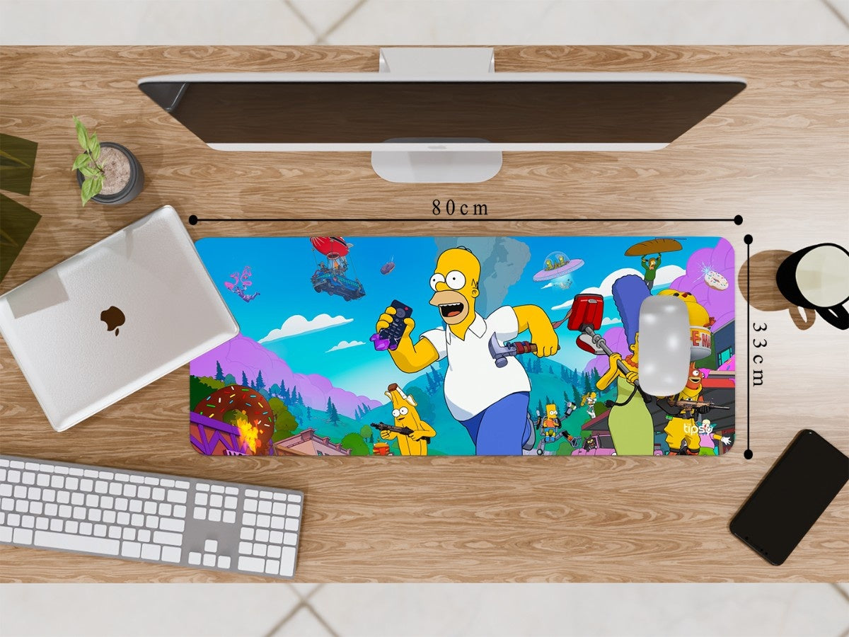 "SIMPSONS X FORTNITE " Gaming Mousepad Elevate Your Gaming Experience