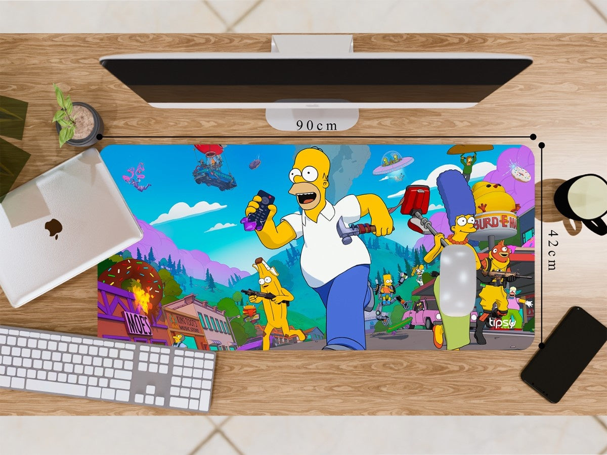 "SIMPSONS X FORTNITE " Gaming Mousepad Elevate Your Gaming Experience