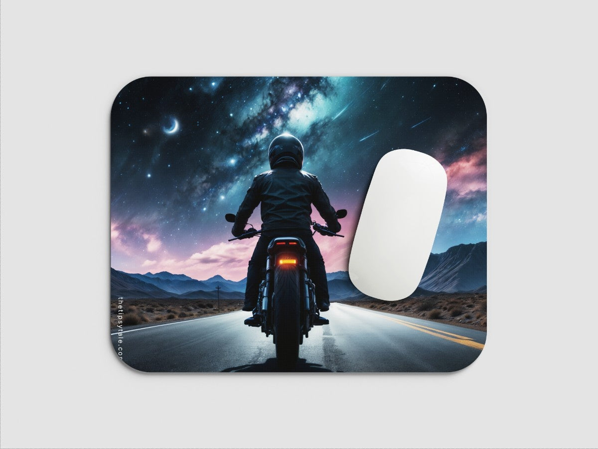 "In The Dark- Road trip" Mousepad Enhance Your Workspace with Style