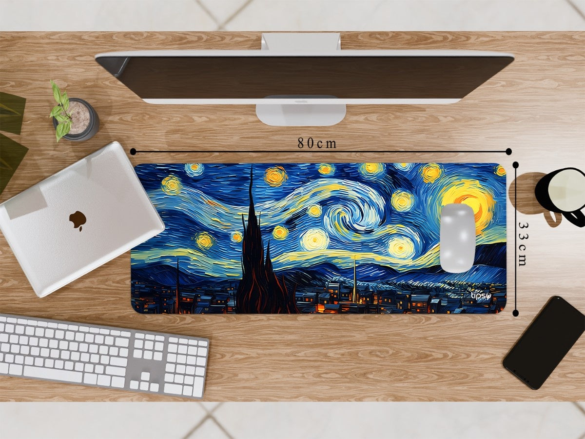 "Celestial Night art" Gaming Mousepad Elevate Your Gaming Experience