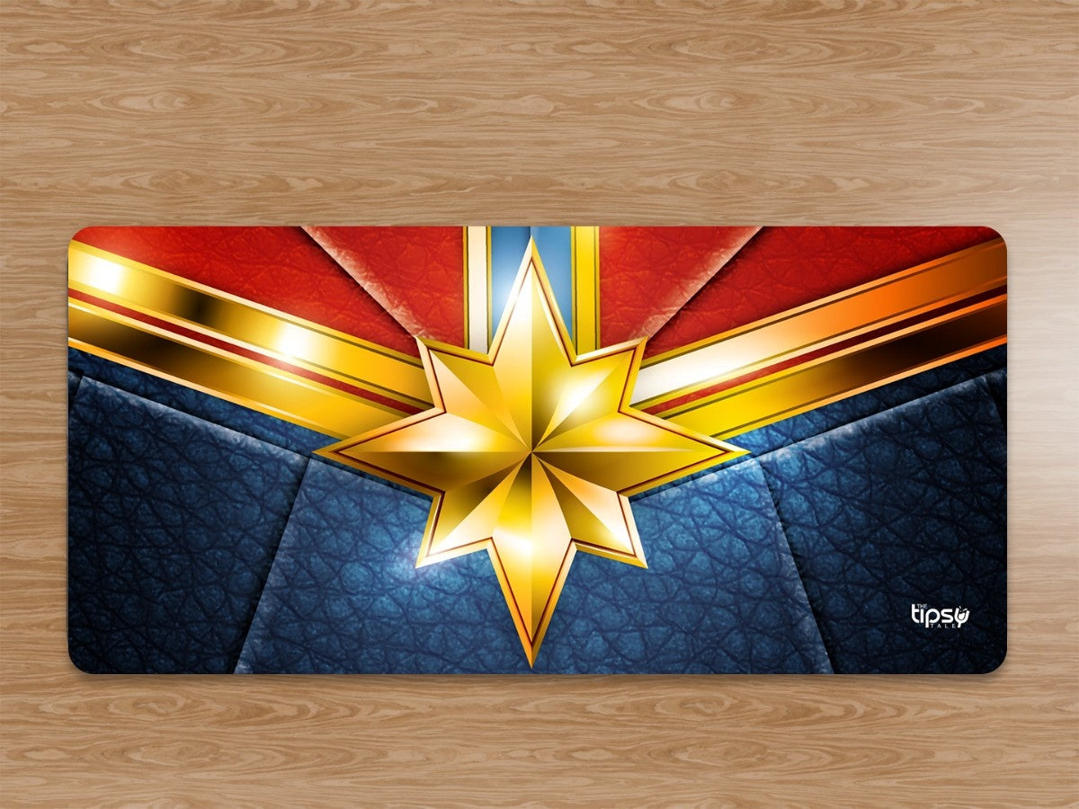 "CAPTAIN MARVEL SUIT" Gaming Mousepad Elevate Your Gaming Experience