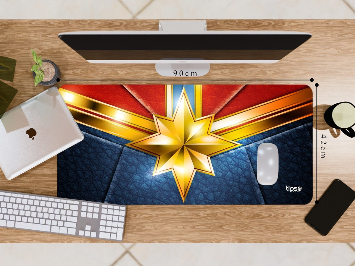 "CAPTAIN MARVEL SUIT" Gaming Mousepad Elevate Your Gaming Experience