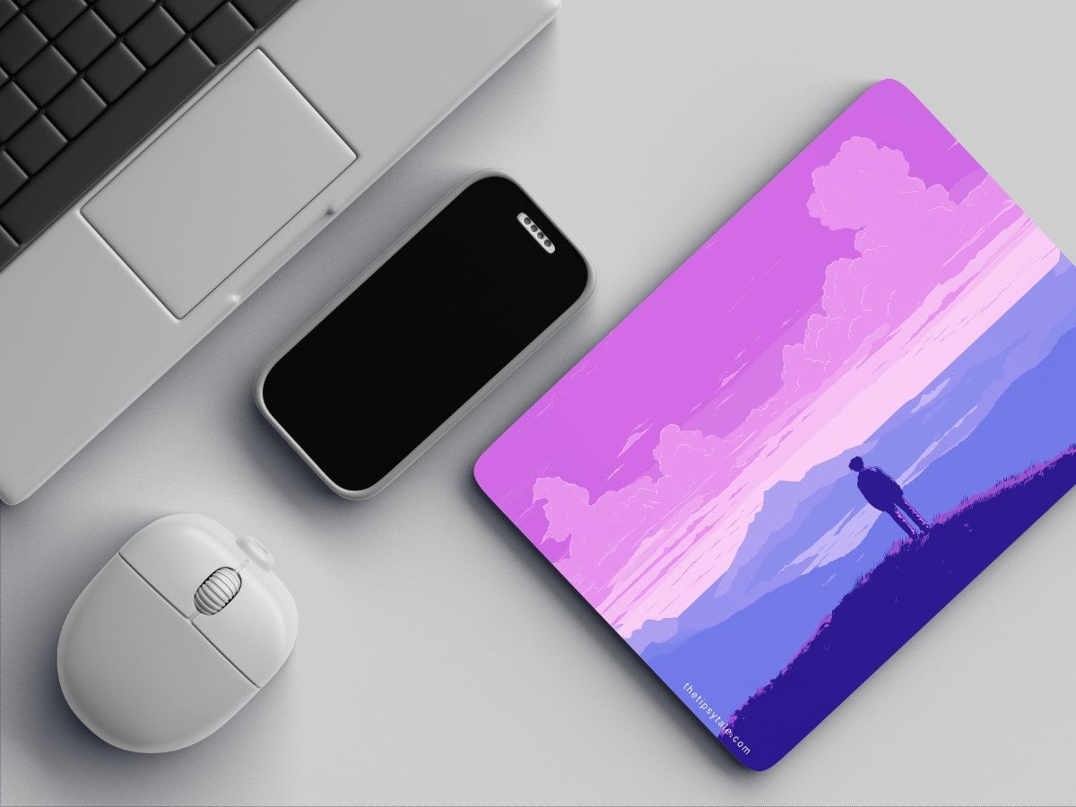 "Lofi boy" Mousepad Enhance Your Workspace with Style