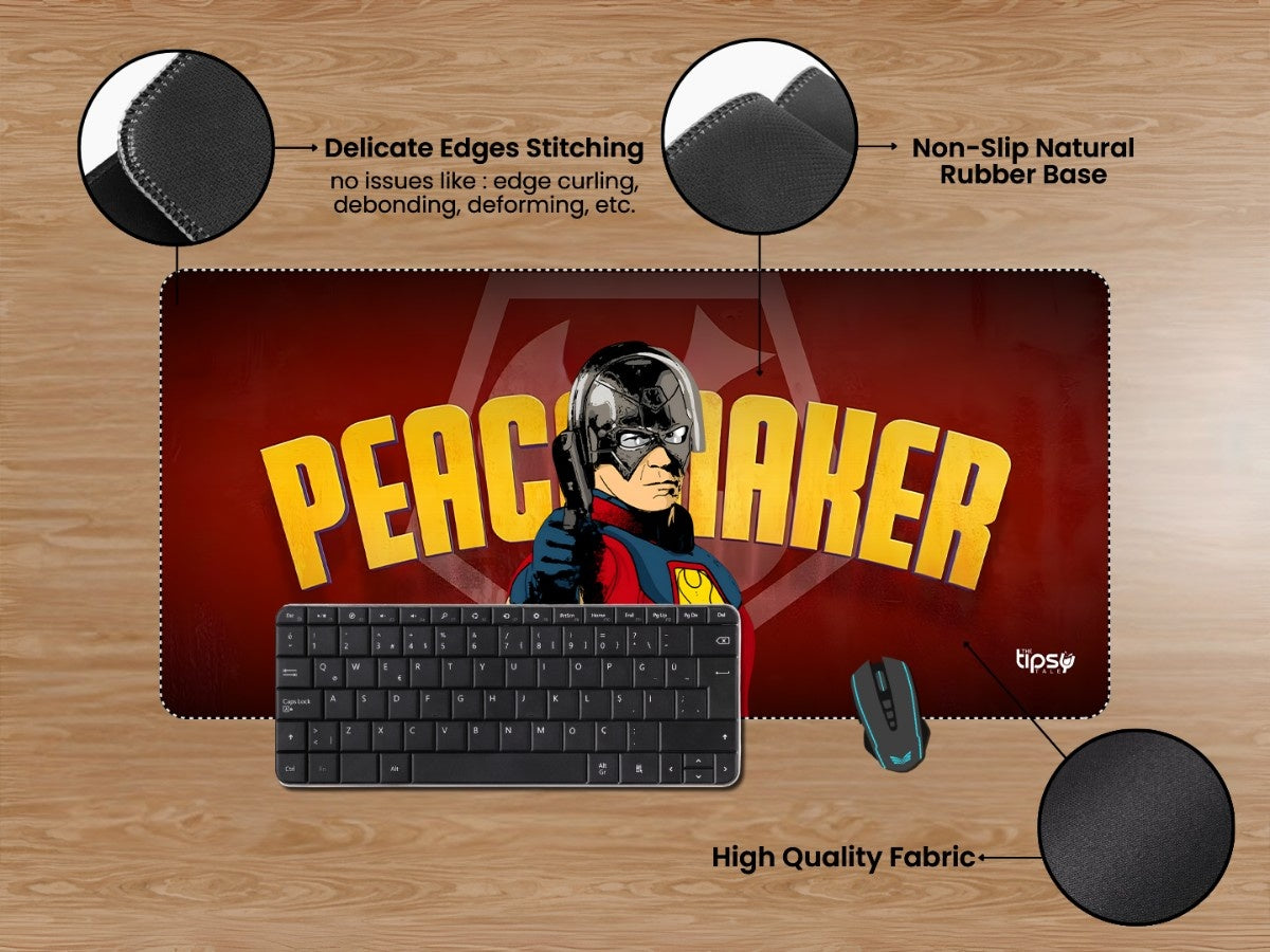 "PEACE MAKER - DC" Gaming Mousepad Elevate Your Gaming Experience