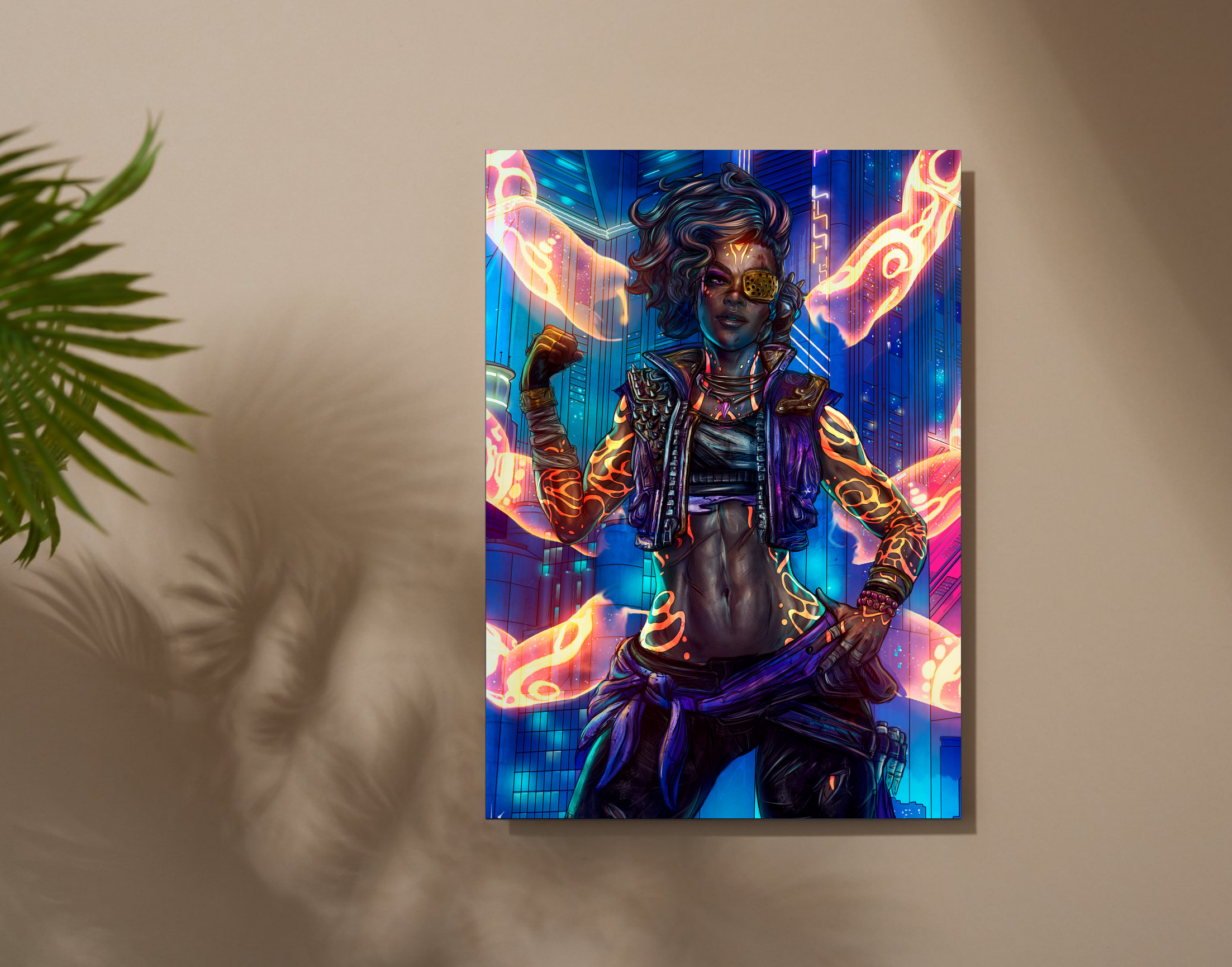 "Tales from the Borderlands Video game"- Shiny & Sturdy Metallic Poster Art That Pops & Sticks (Literally!)