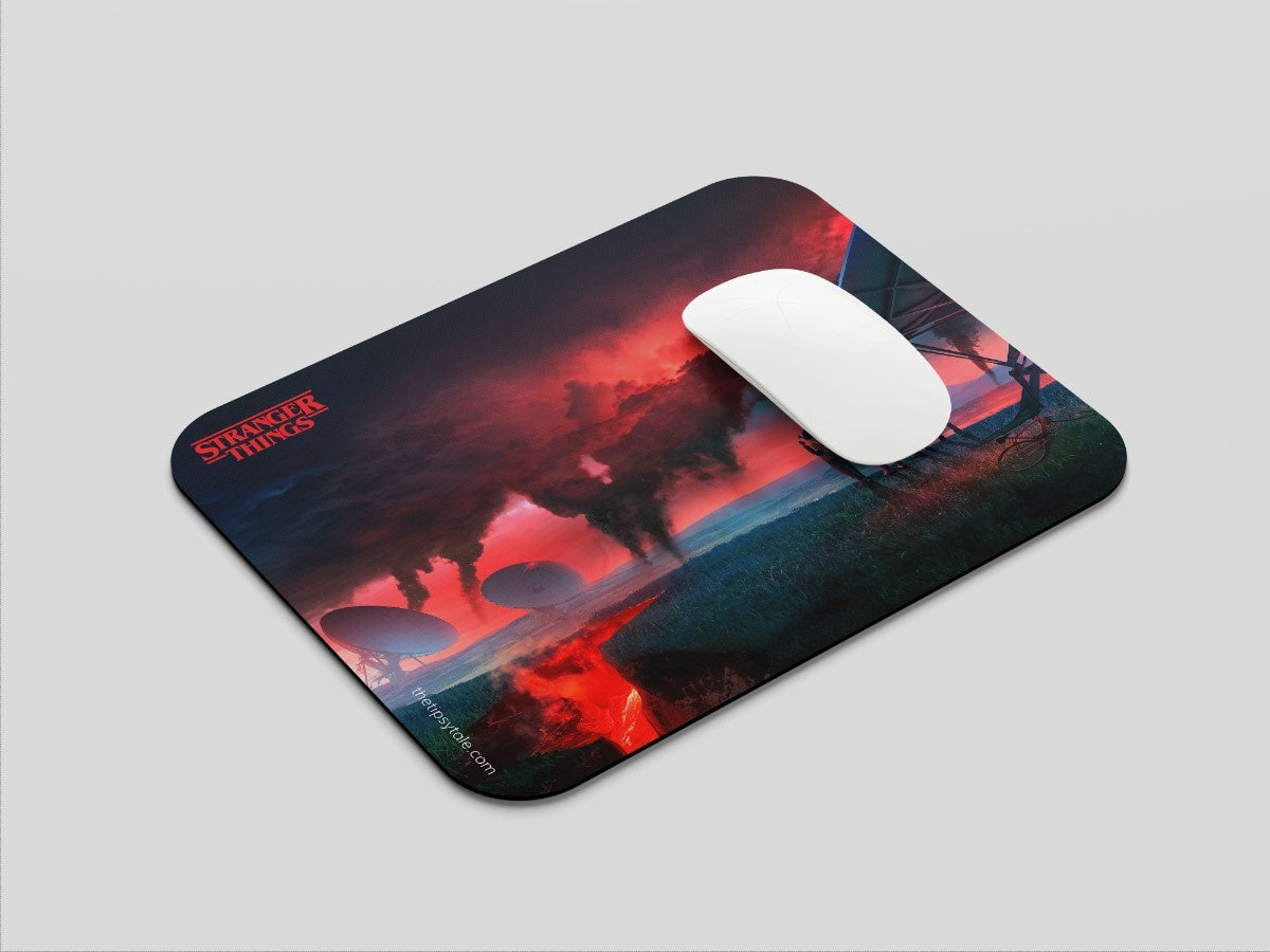 "HAWKINS BOYS - STRANGER THINGS" Mousepad Enhance Your Workspace with Style