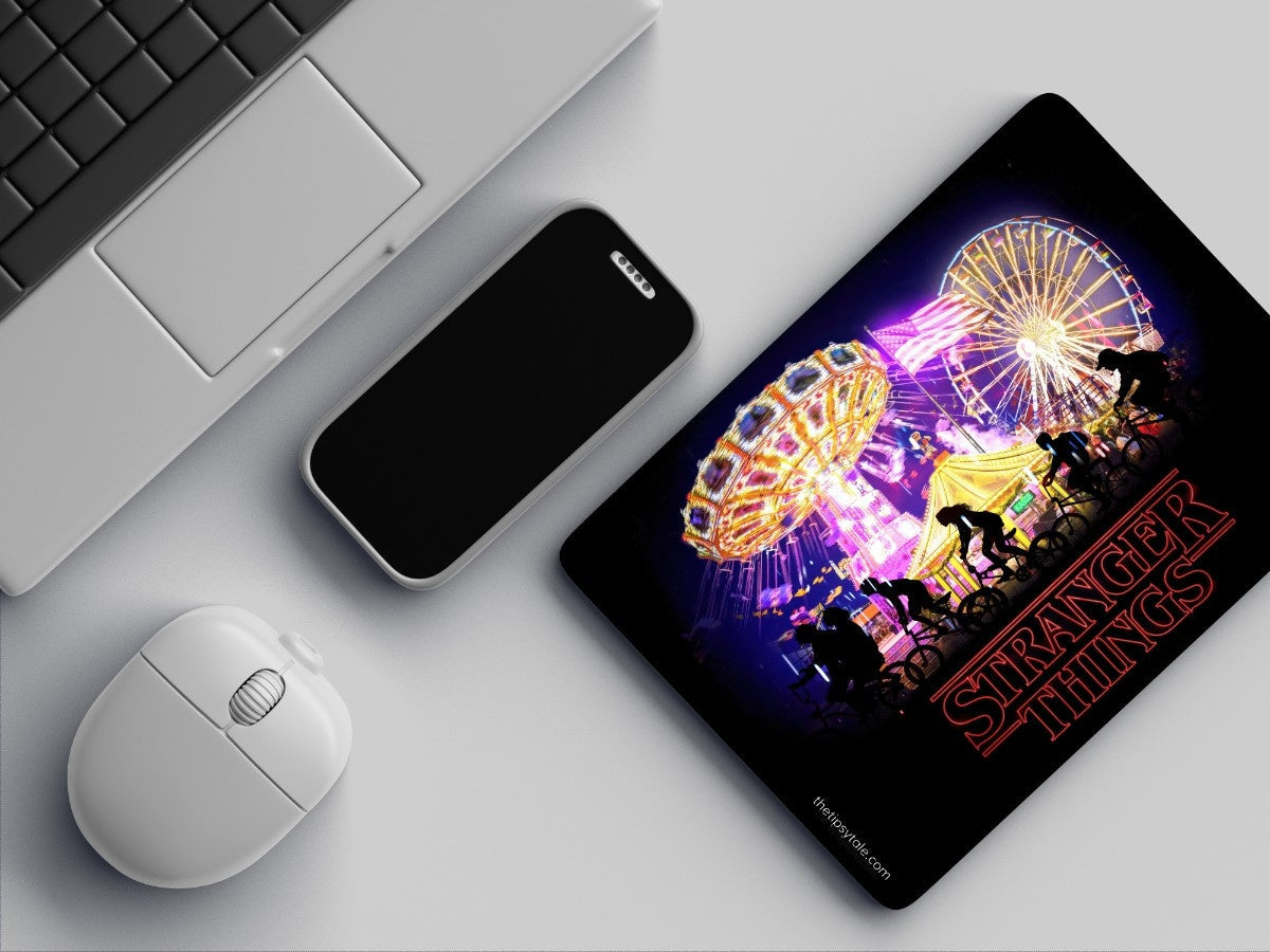 "STRANGER THINGS OG GANG" Mousepad Enhance Your Workspace with Style