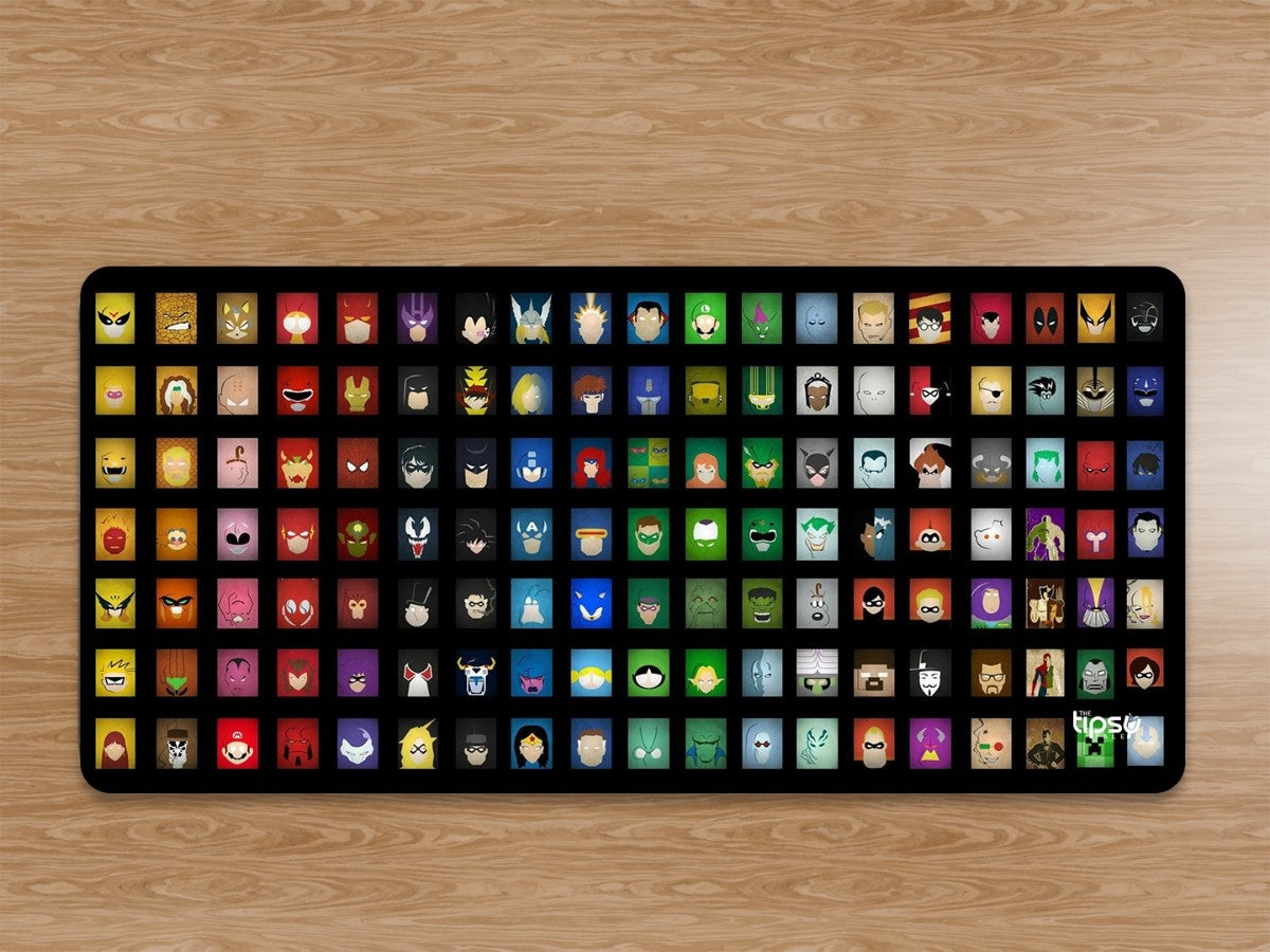 "The Super Spectrum" Gaming Mousepad Elevate Your Gaming Experience