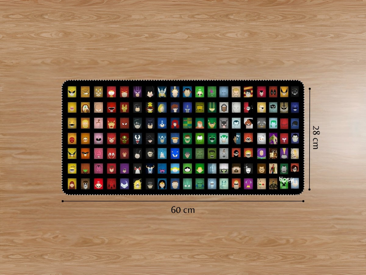 "The Super Spectrum" Gaming Mousepad Elevate Your Gaming Experience