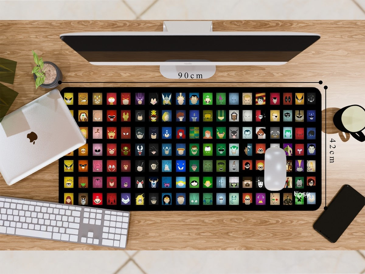 "The Super Spectrum" Gaming Mousepad Elevate Your Gaming Experience
