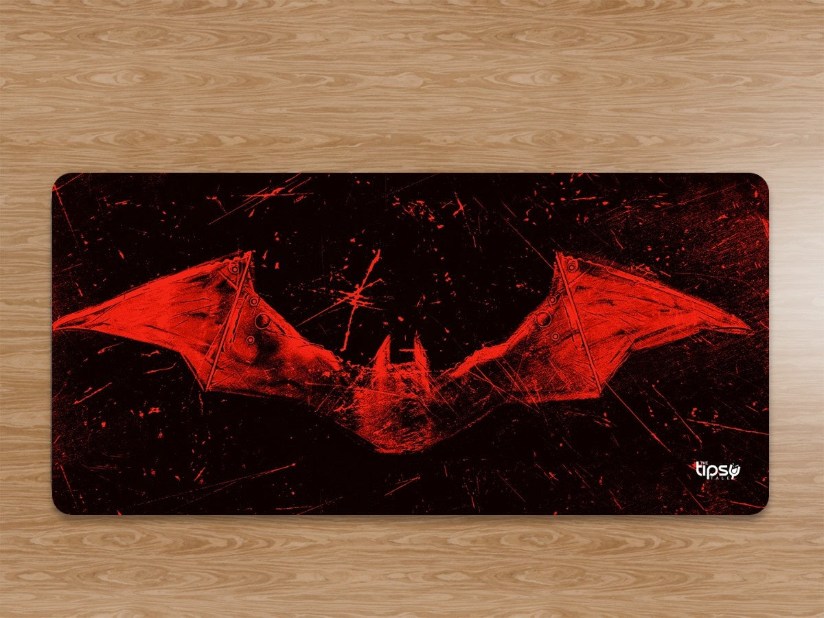 "BROKEN BAT - BATMAN " Gaming Mousepad Elevate Your Gaming Experience