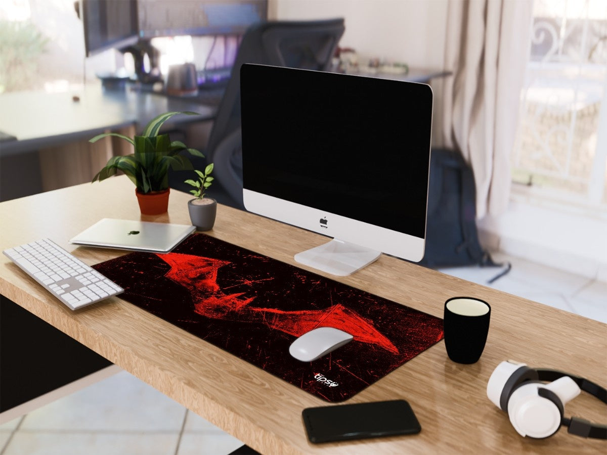 "BROKEN BAT - BATMAN " Gaming Mousepad Elevate Your Gaming Experience