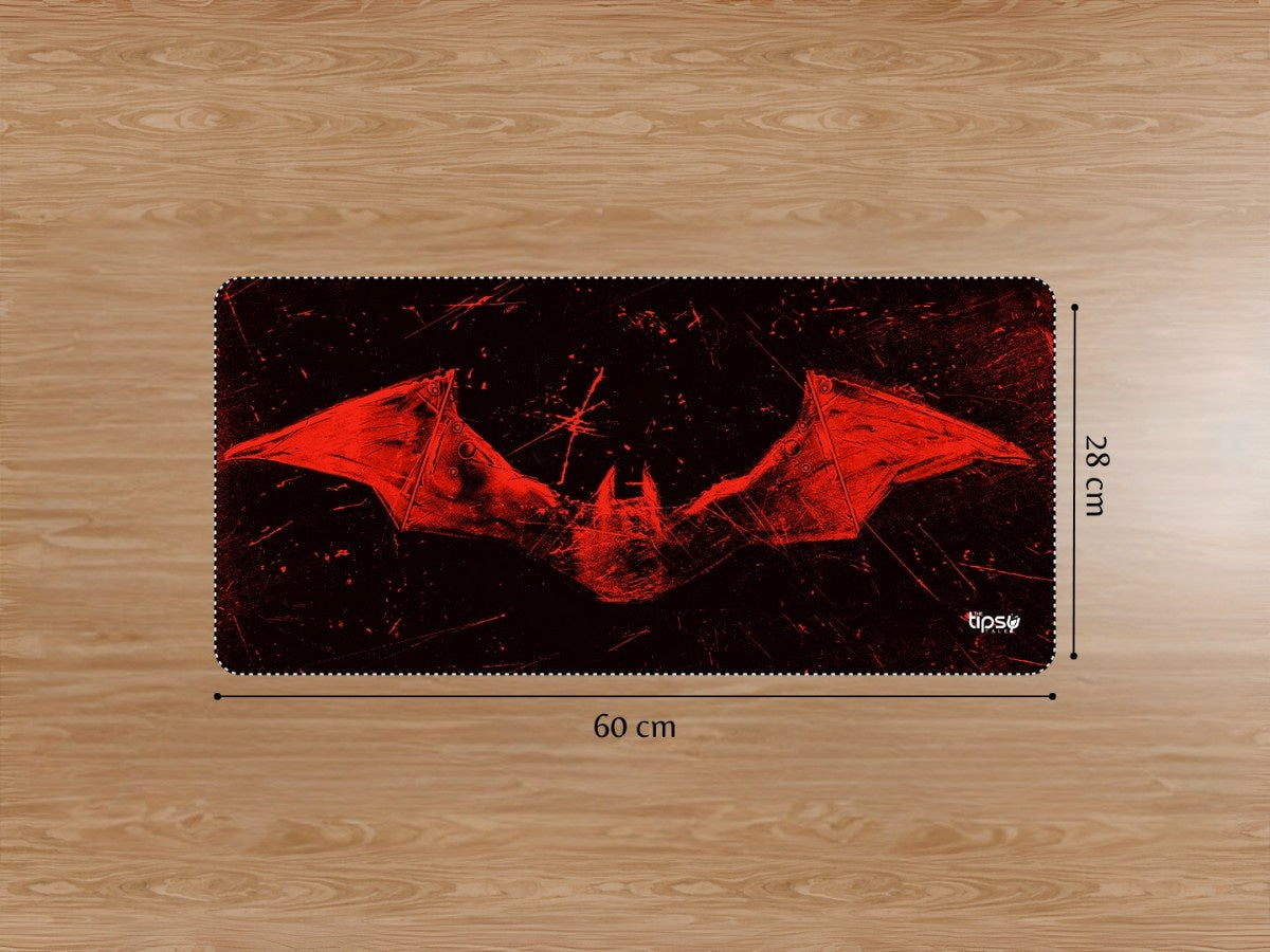 "BROKEN BAT - BATMAN " Gaming Mousepad Elevate Your Gaming Experience