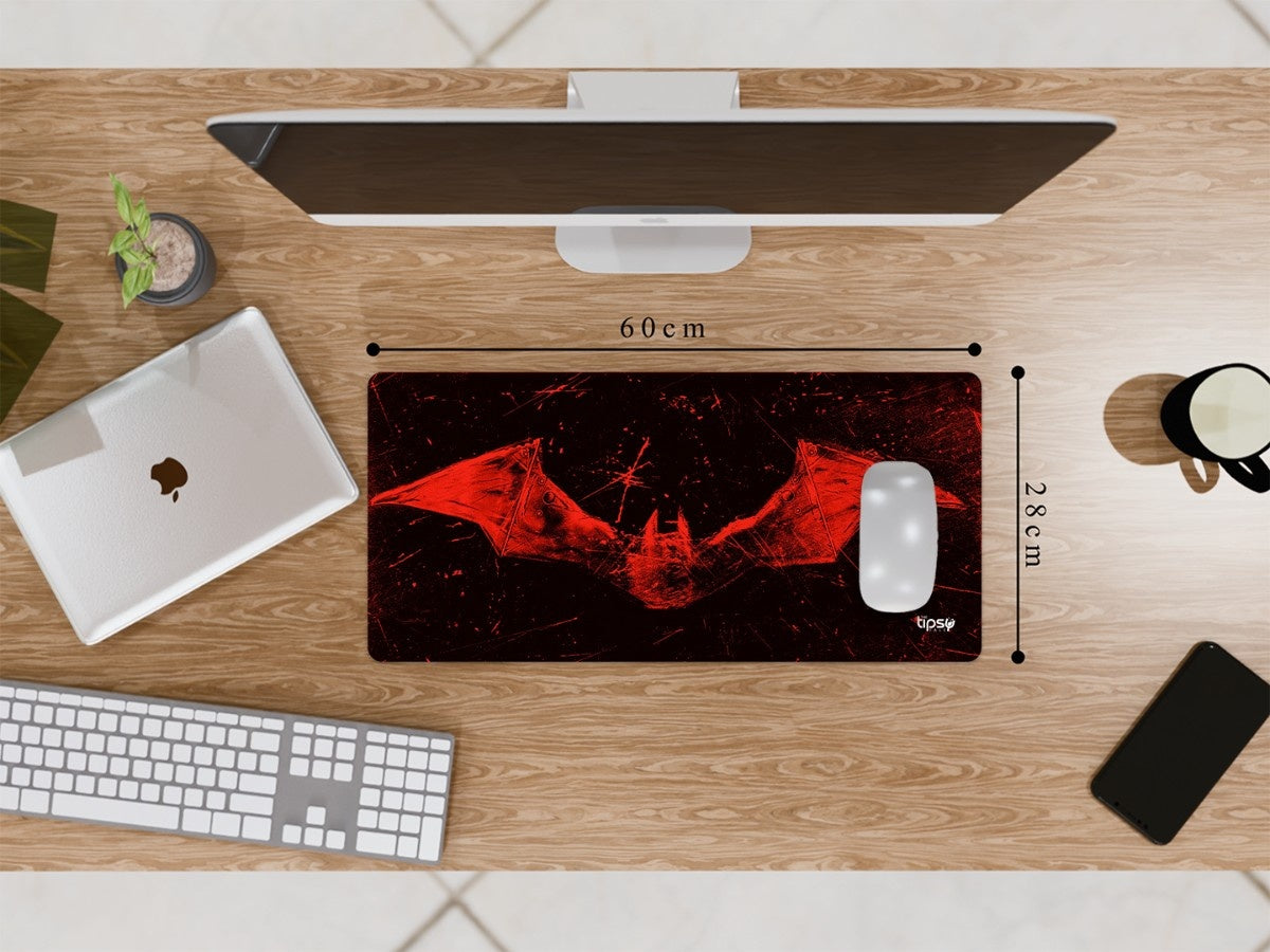 "BROKEN BAT - BATMAN " Gaming Mousepad Elevate Your Gaming Experience