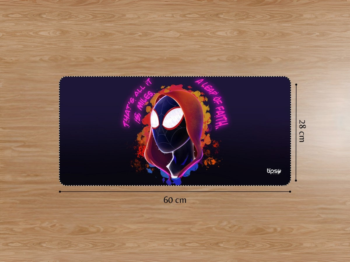 "MILES MORALES - LEAP OF FAITH" Gaming Mousepad Elevate Your Gaming Experience