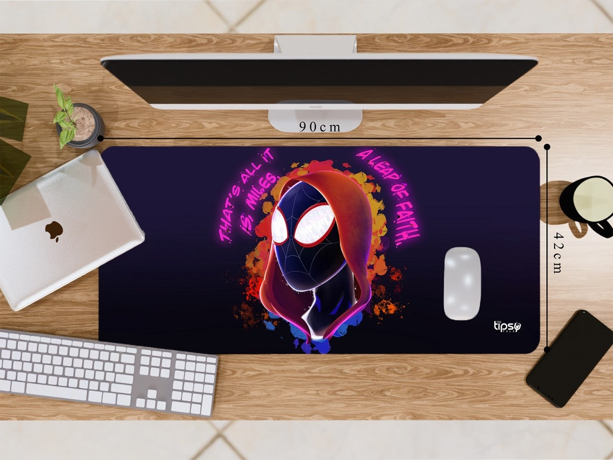 "MILES MORALES - LEAP OF FAITH" Gaming Mousepad Elevate Your Gaming Experience