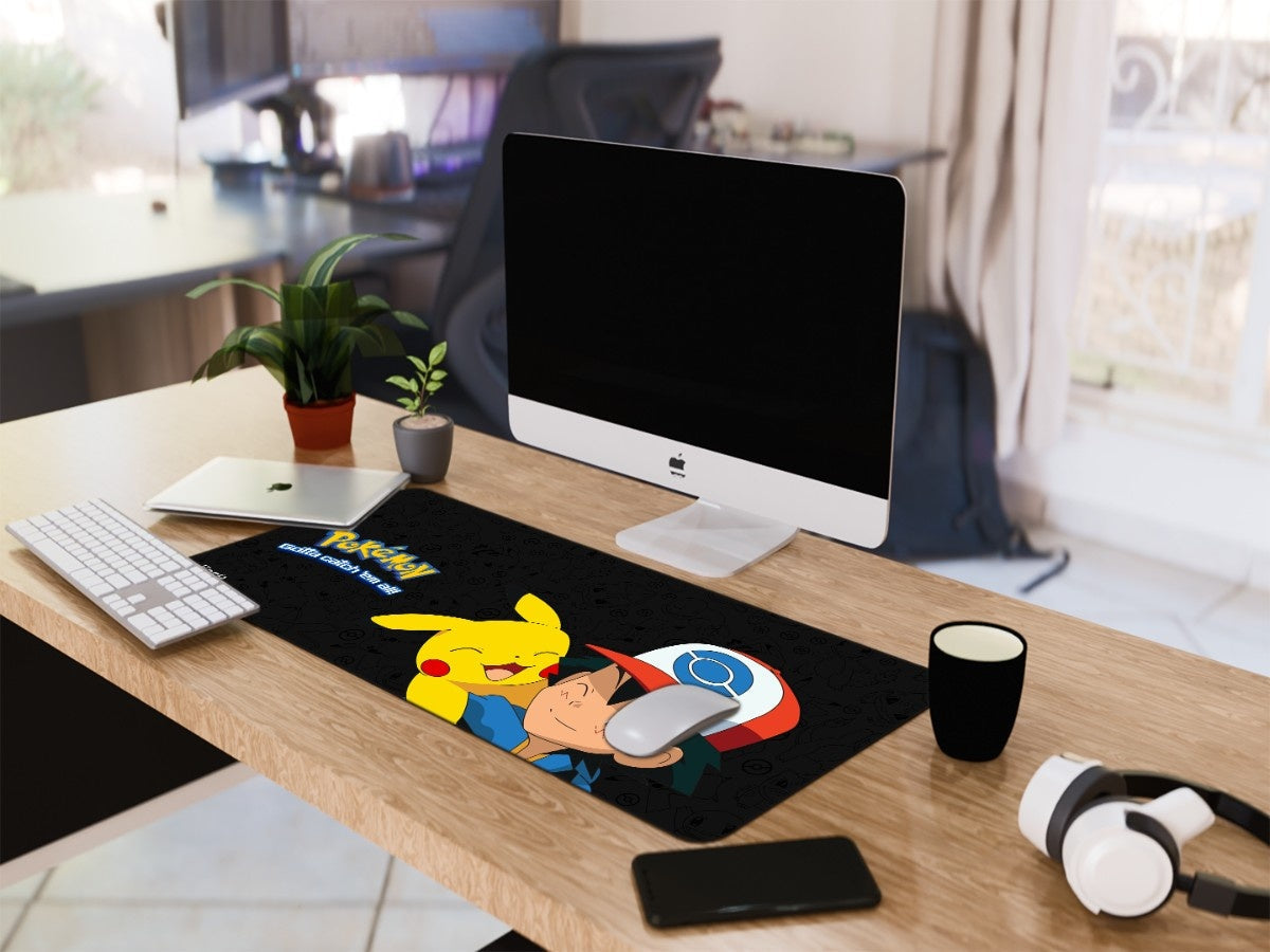 "POKEMON - CATCH THEM ALL" Gaming Mousepad Elevate Your Gaming Experience