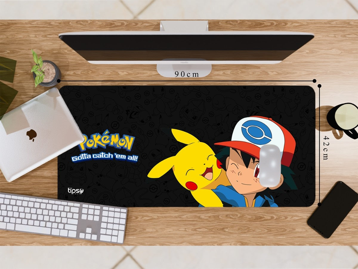 "POKEMON - CATCH THEM ALL" Gaming Mousepad Elevate Your Gaming Experience