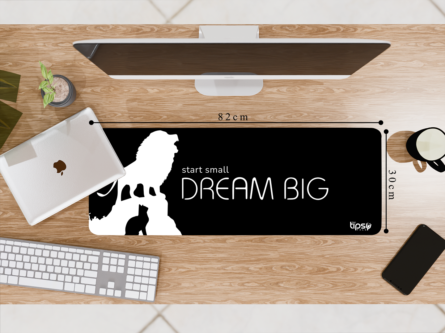 "Dream Big" Gaming Mousepad Elevate Your Gaming Experience