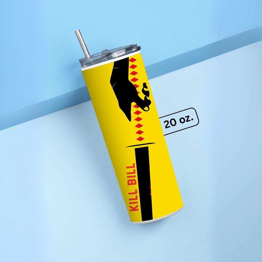 "Kill Bill" Tumbler with Metal Straw