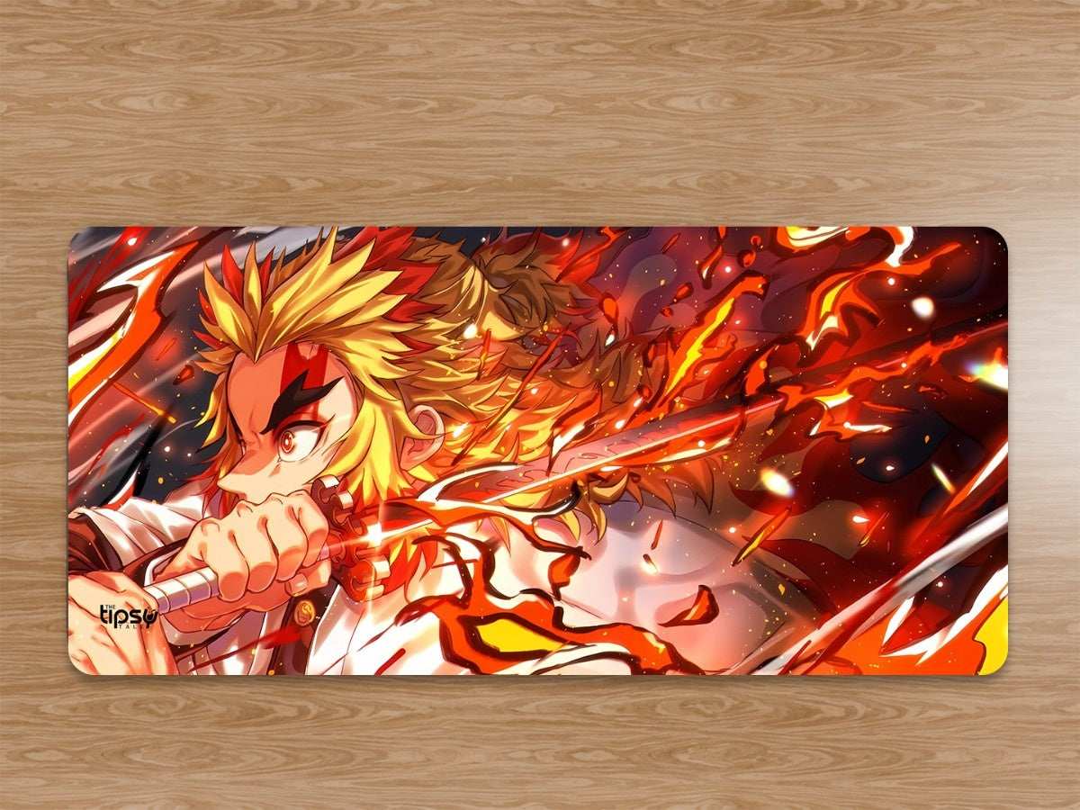 "KYOJURO RENGOKU - DEMON SLAYER" Gaming Mousepad Elevate Your Gaming Experience