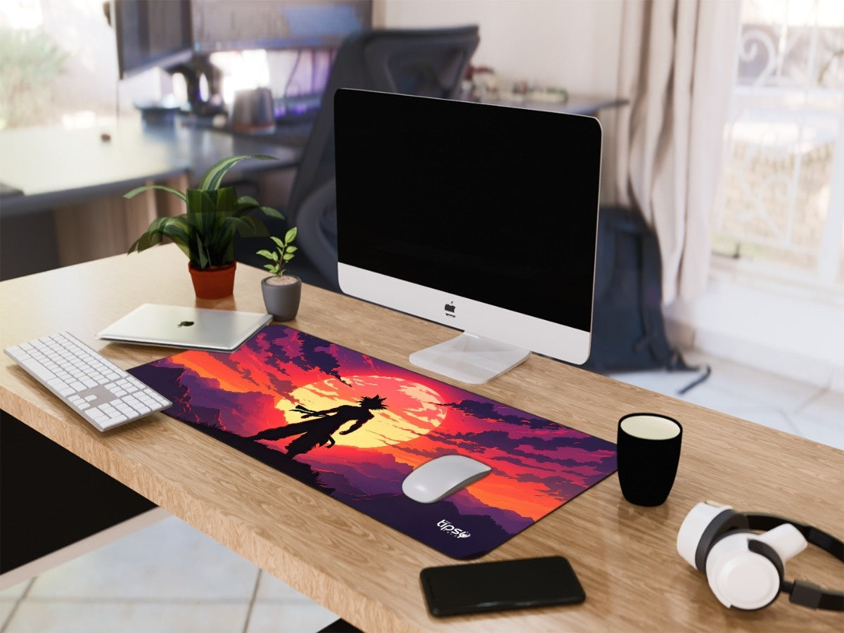 "GOKU'S SILHOUETTE" Gaming Mousepad Elevate Your Gaming Experience