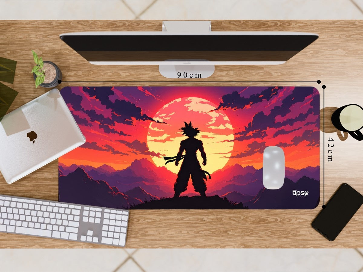 "GOKU'S SILHOUETTE" Gaming Mousepad Elevate Your Gaming Experience
