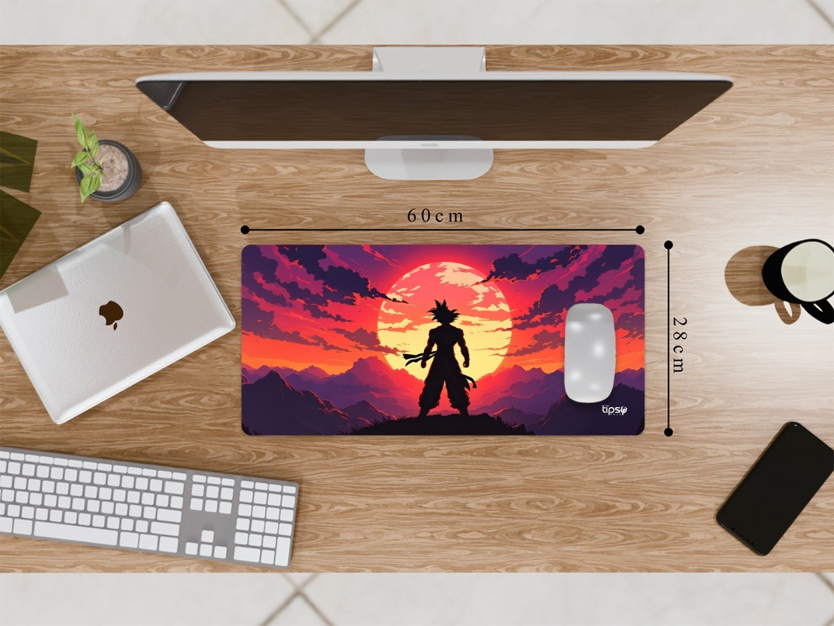 "GOKU'S SILHOUETTE" Gaming Mousepad Elevate Your Gaming Experience