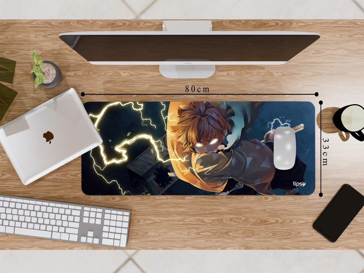 "ZENITSU - AGATSU" Gaming Mousepad Elevate Your Gaming Experience